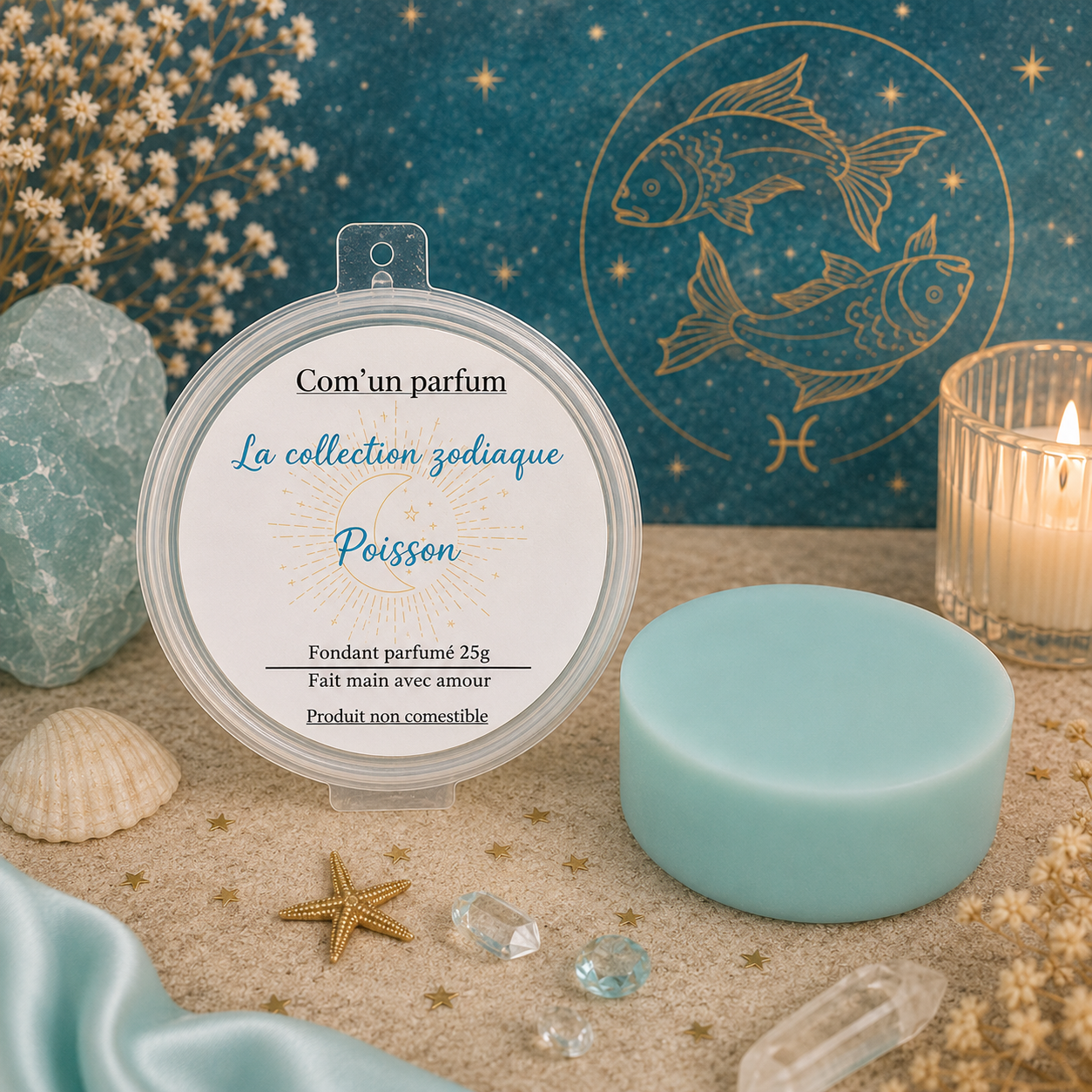 Fondant parfumé poisson