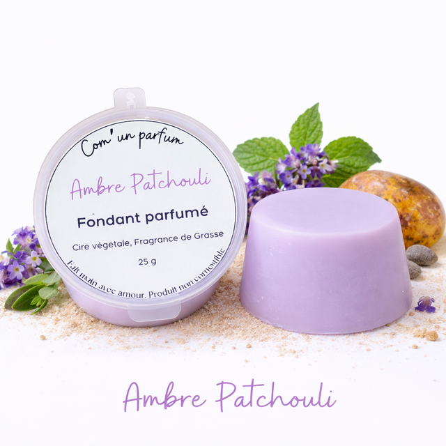 Fondant parfumé ambre patchouli