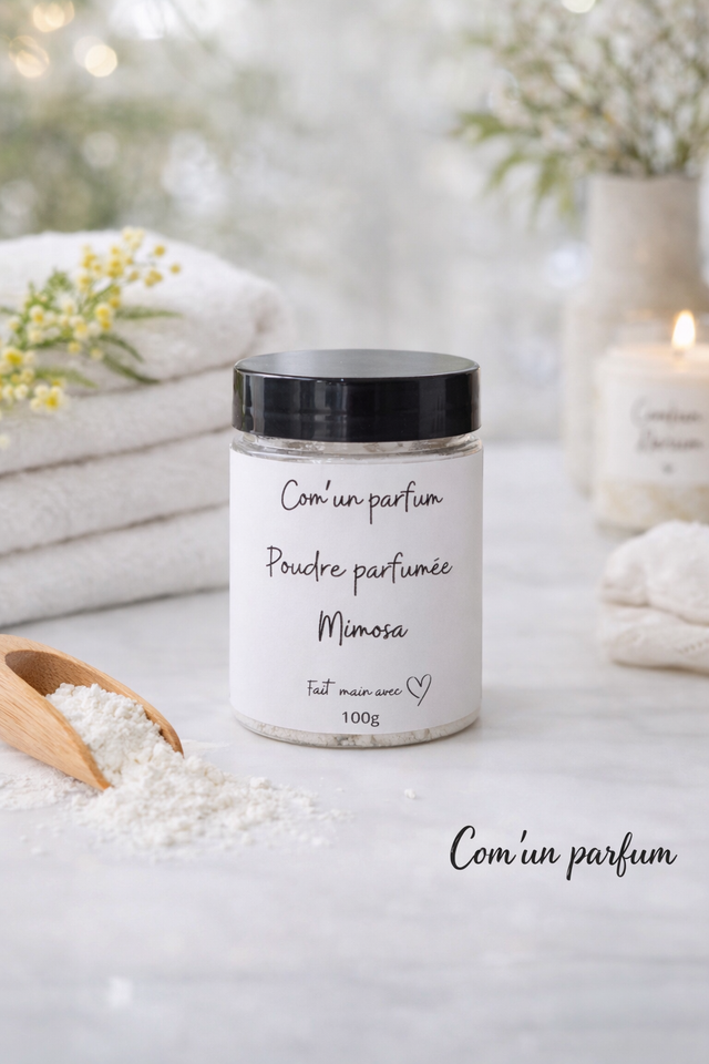 Poudre parfumée mimosa