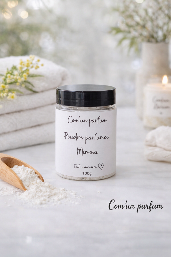 Poudre parfumée mimosa