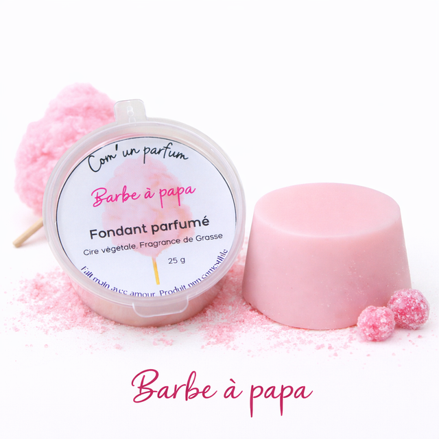 Fondant parfumé barbe à papa