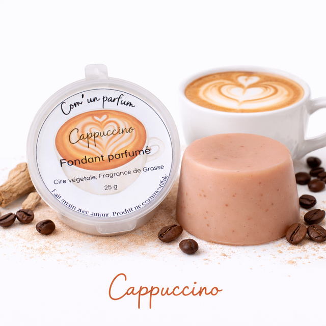 Fondant parfumé cappuccino