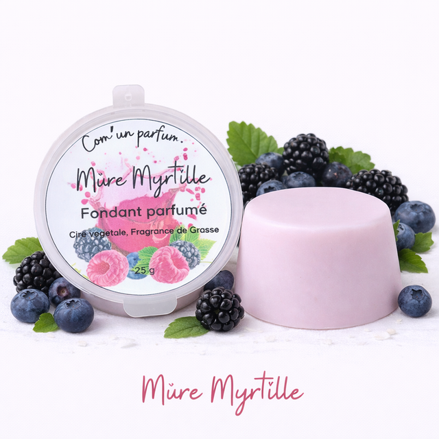 Fondant parfumé mûre myrtille