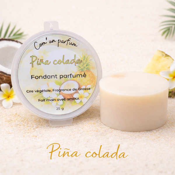 Fondant parfumé piña colada