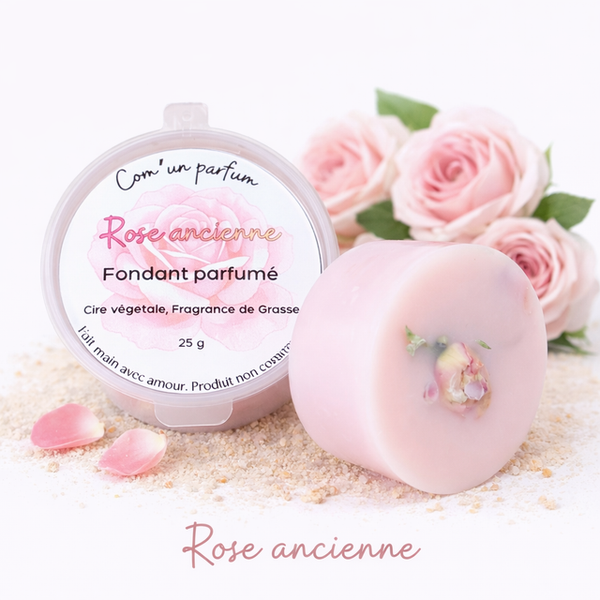 Fondant parfumé rose ancienne