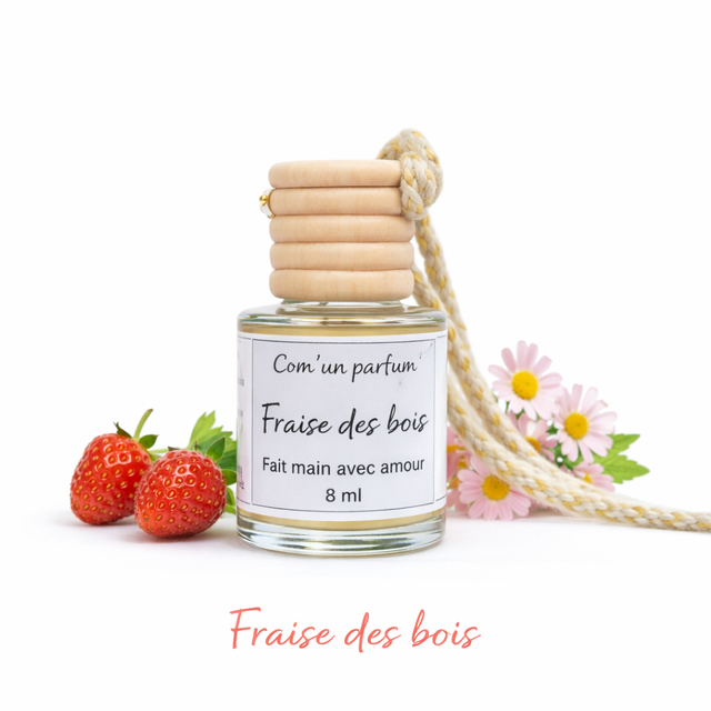Diffuseur pour voiture fraise des bois