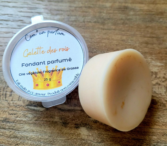 Fondant parfumé galette des rois
