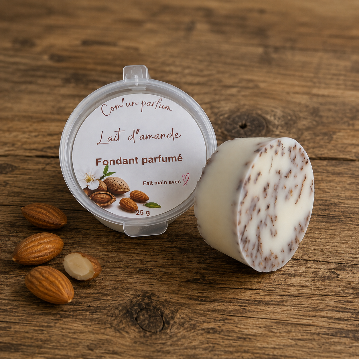 Fondant parfumé lait d'amande