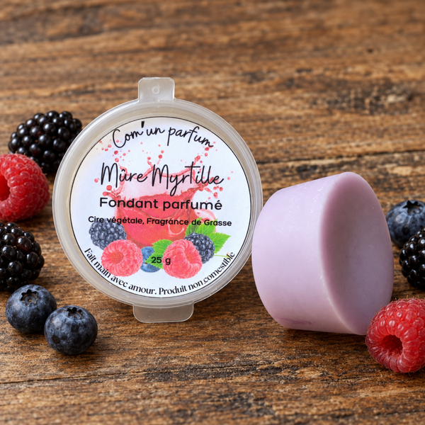 Fondant parfumé mûre myrtille