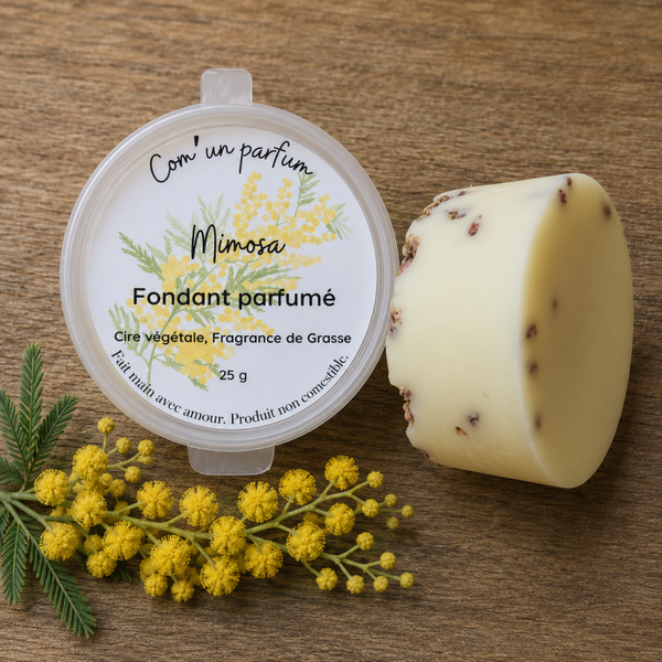 Fondant parfumé mimosa
