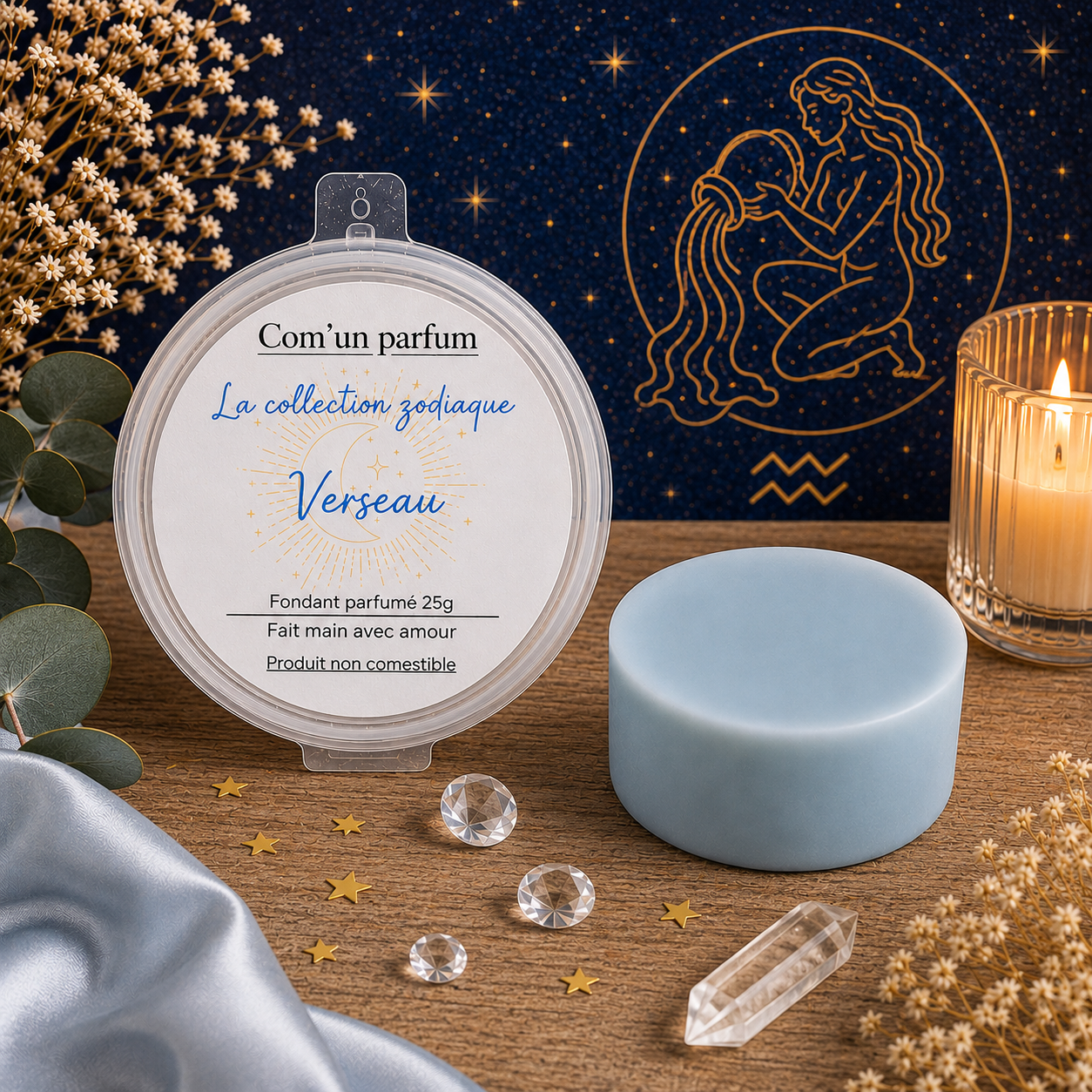 Fondant parfumé verseau