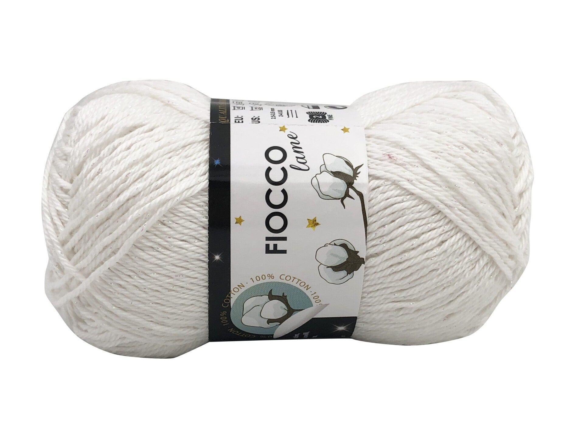 Tre Sfere Filati COTONE FIOCCO LAME - gomitolo di cotone e lamé pochi pezzi rimasti