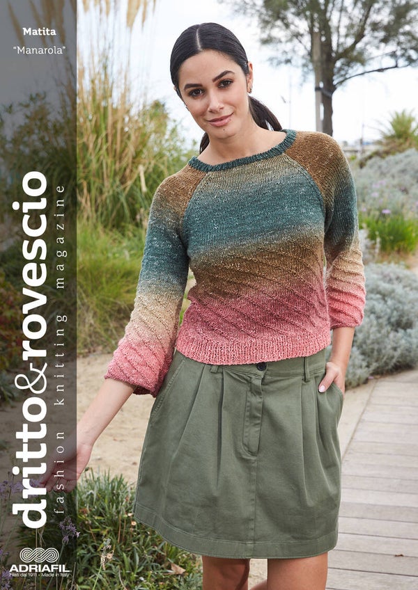 Kit Maglia Filato Matita | Confezione 6 Gomitoli + Ferri Dritti + Pattern