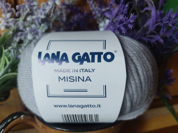 Lana Gatto MISINA - Pura Lana Vergine Irrestringibile