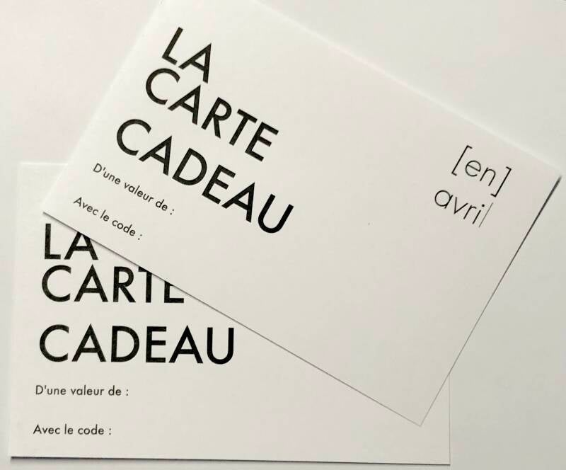 Carte cadeau 100 euros