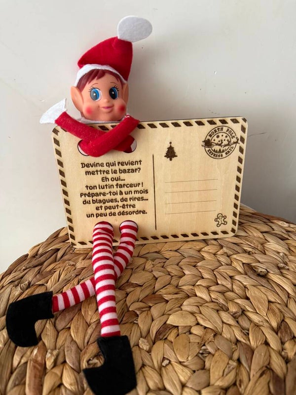 Carte postale Lutin Farceur