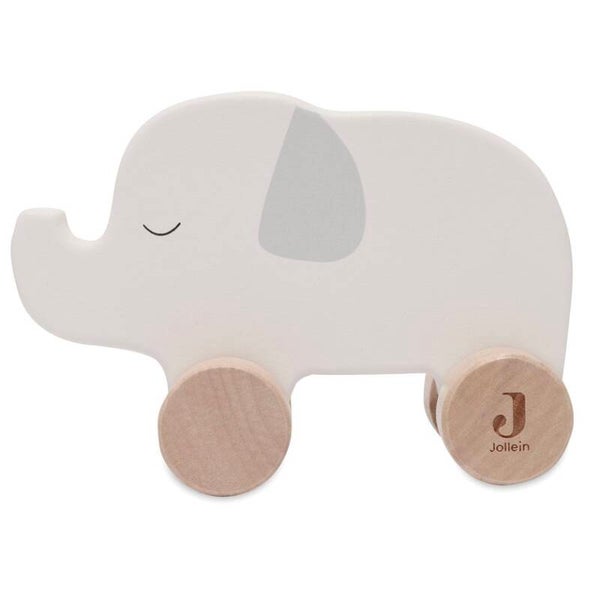 Jollein Houten Olifant op wielen  “Jungle Jambo”