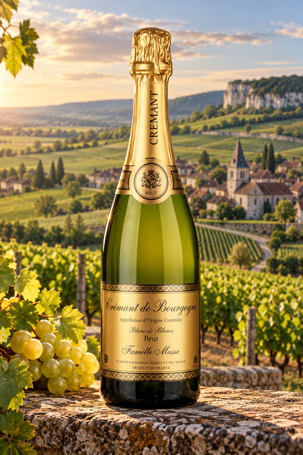 Domaine Masse Crémant de Bourgogne Blanc de Blancs Brut
