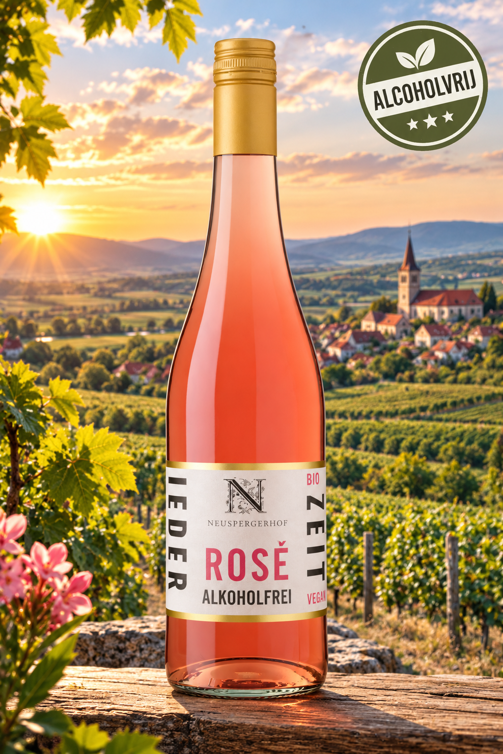 Neuspergerhof Jederzeit Rosé Alcoholvrij
