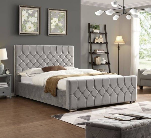 Galway Bed Silver