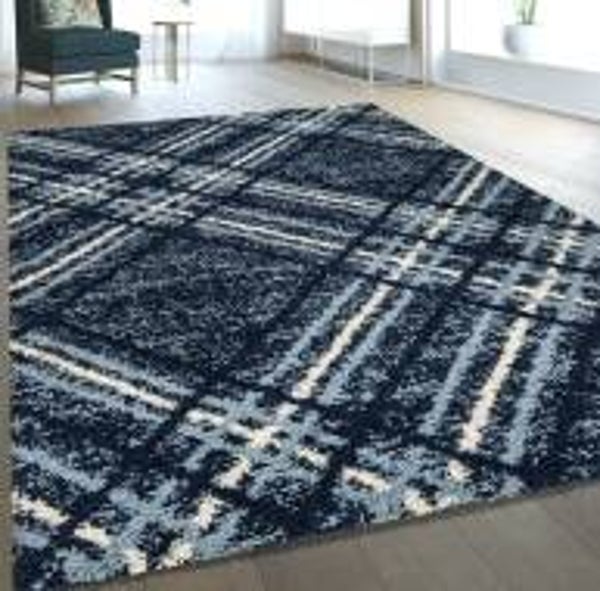 Blaze Rug Navy Blue 02