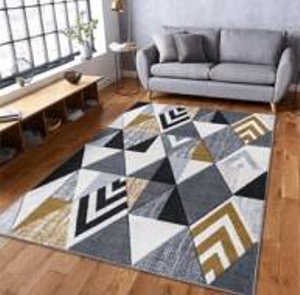 Mason Rug - 101 Grey Mustard