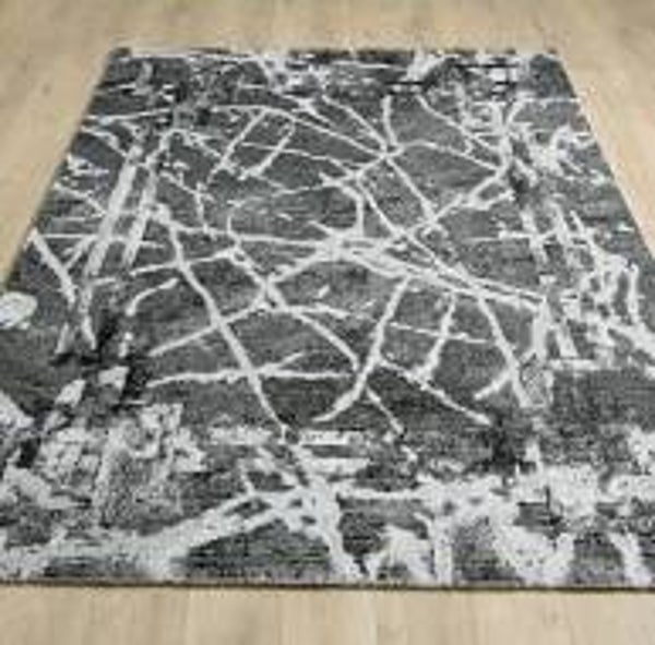 Alisa Rug - Dark Grey Black