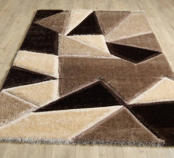 Pluton Rug - Beige Brown