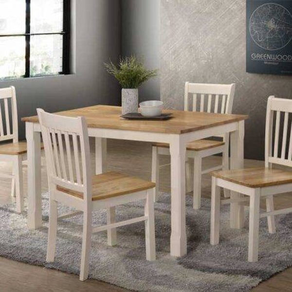 Bolton Cream & Oak Set