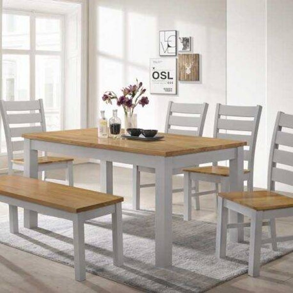 Chelsea Grey & Oak Set