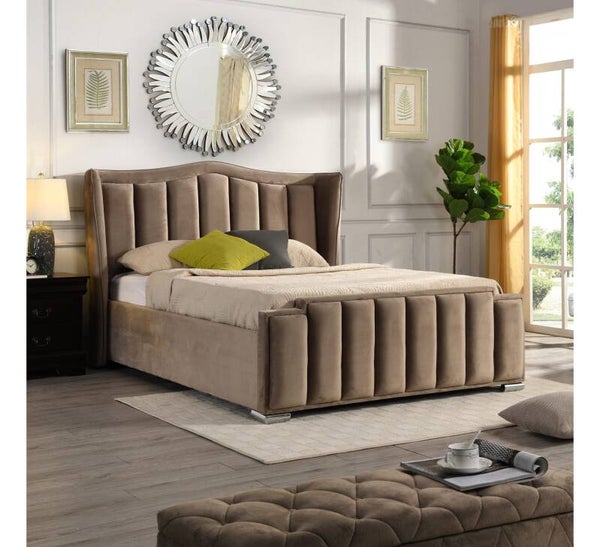 Clare Gas Lift Bed Grey