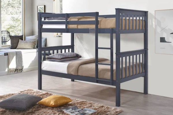 Colton 3′ Bunk Charcoal Grey Or White