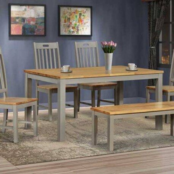 Nappa Grey & Oak Set