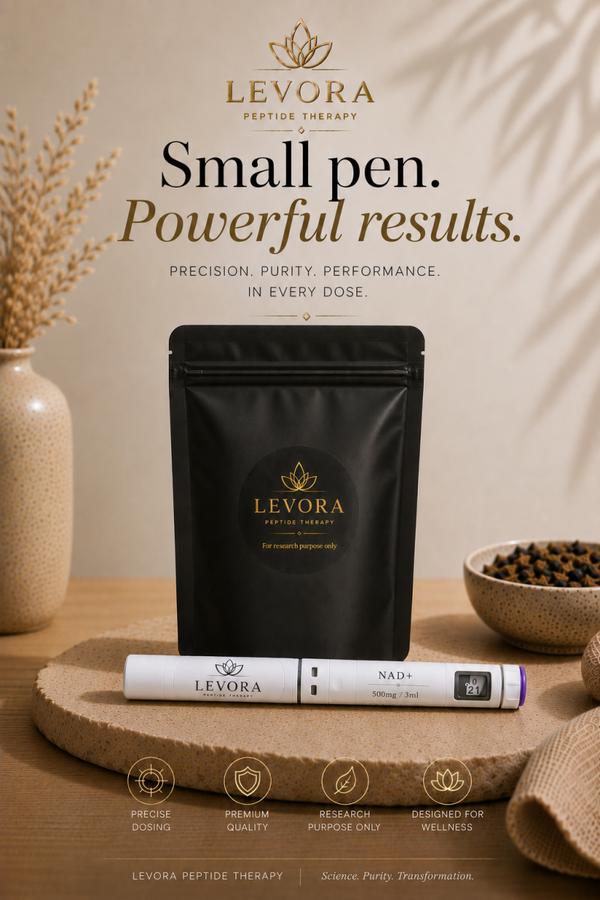 Levora | NAD+ 500mg pen |