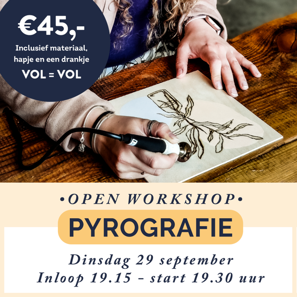 Workshop dinsdag 29 september 2026