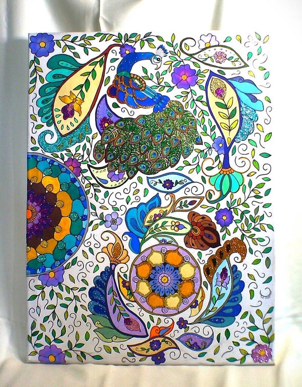 Peacock blues