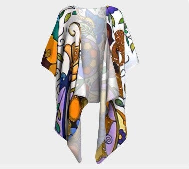 Kimono Peacock blues