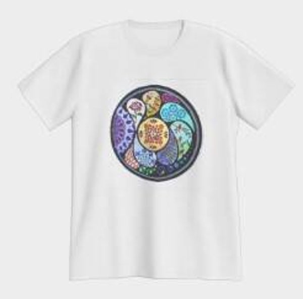 Tee-shirt Paradis floral