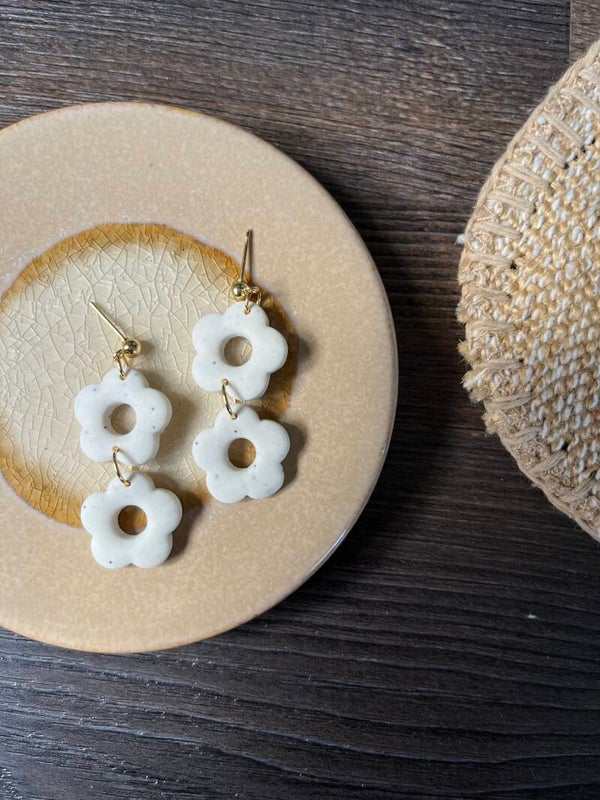 Blom Dubble in White Stone