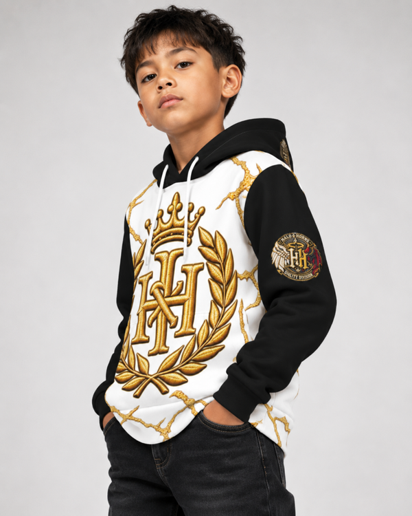 Halo & Horns Crowned Legacy  Hoodie