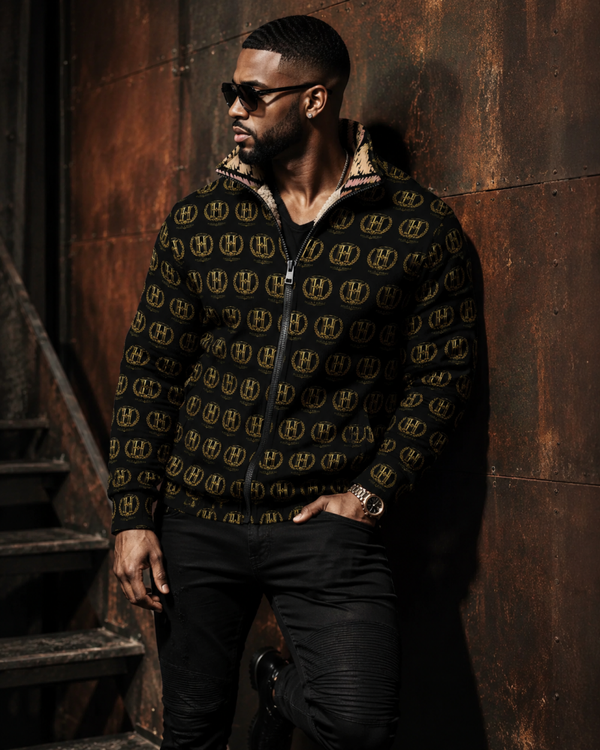 Halo & Horns “Sovereign Crest” Fleece Jacket