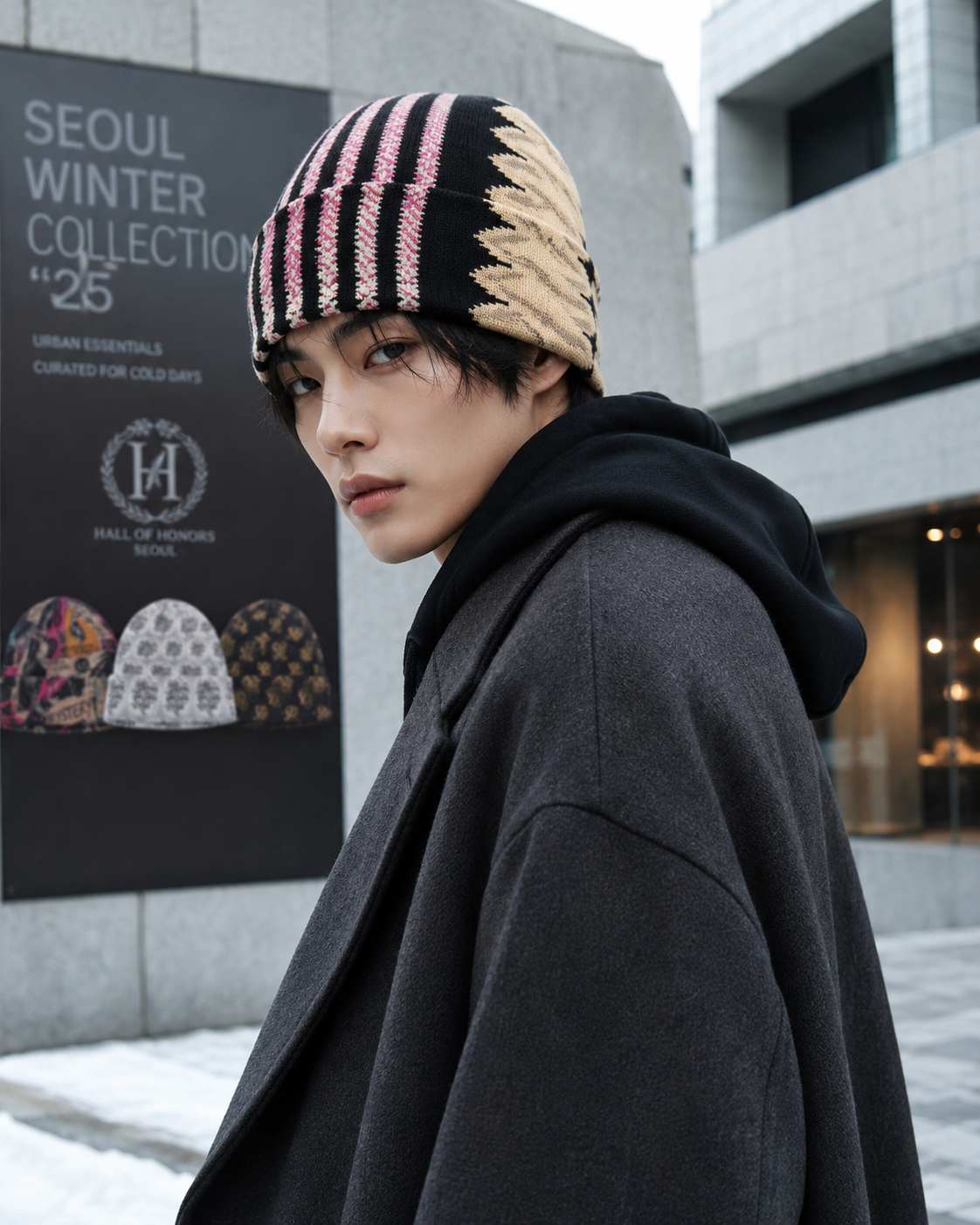 HALO & HORNS AUREUM NOCTURNE Winter Headwear Collection