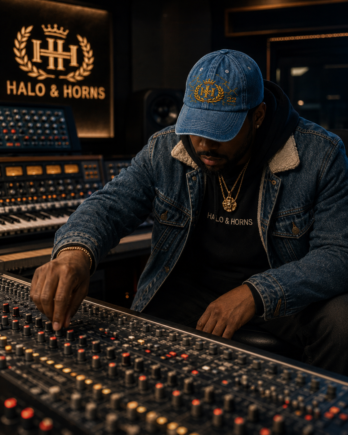 Halo & Horns — Fractured Heritage Denim Collection