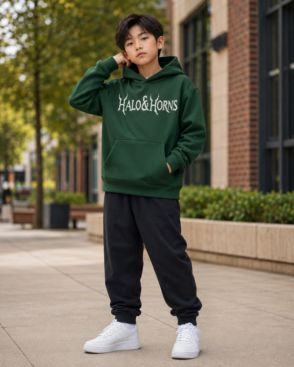 Halo & Horns Essential Fleece Hoodie