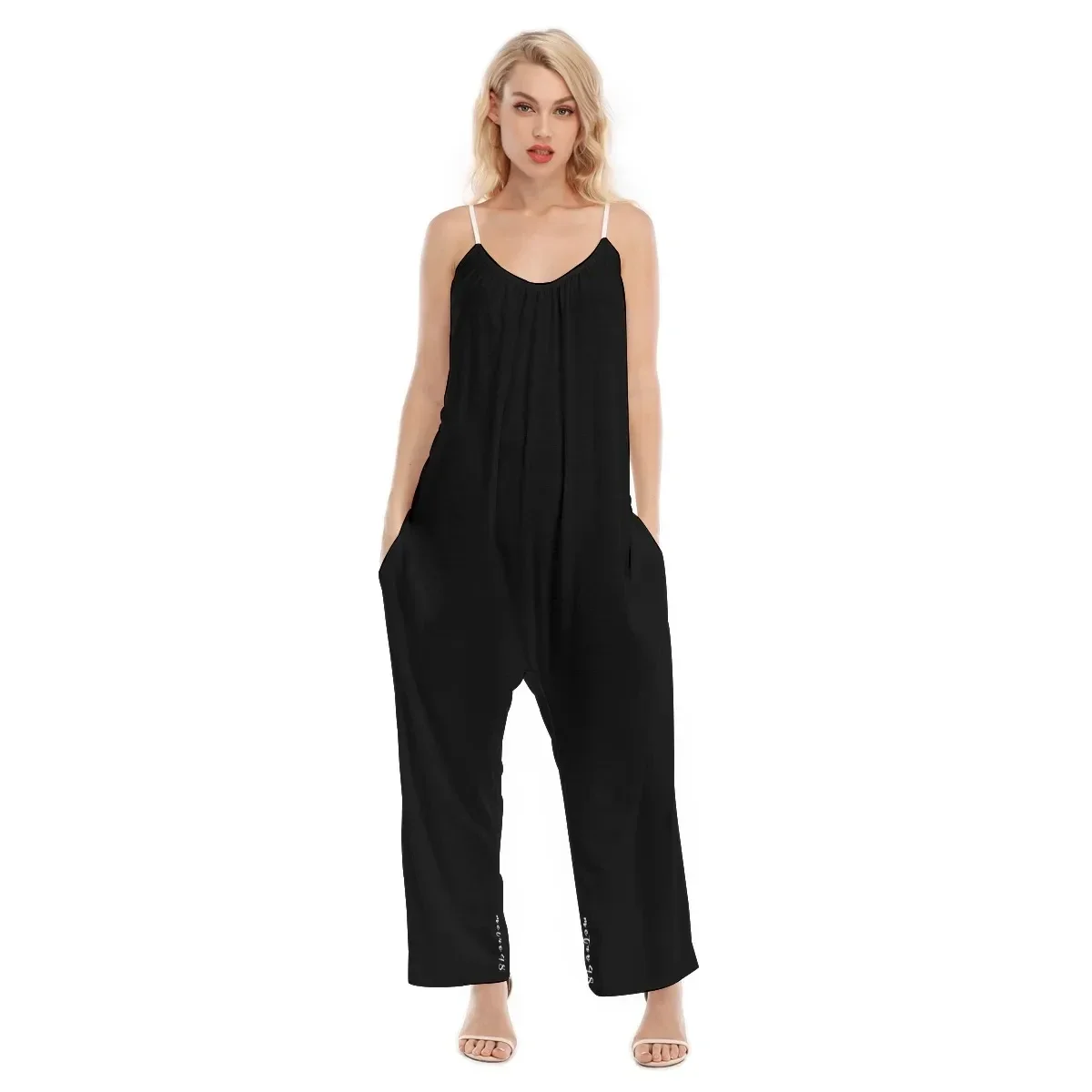 HALO & HORNS — AFTER HOURS DRAPE JUMPSUIT
