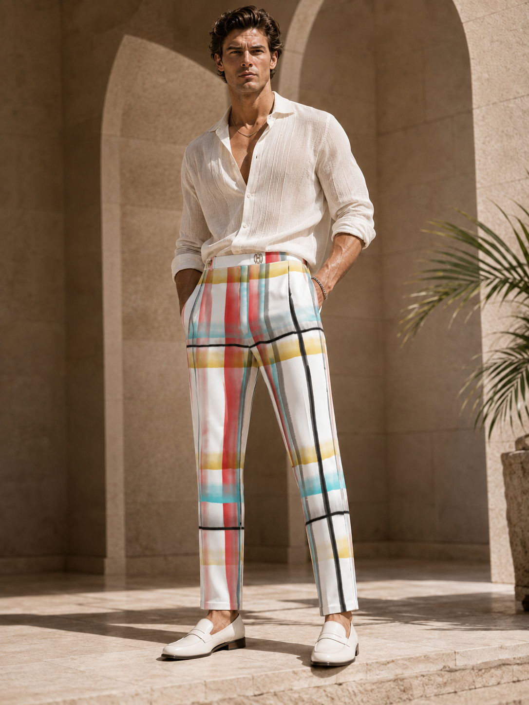 Halo & Horns “Fractured Horizon Trousers”
