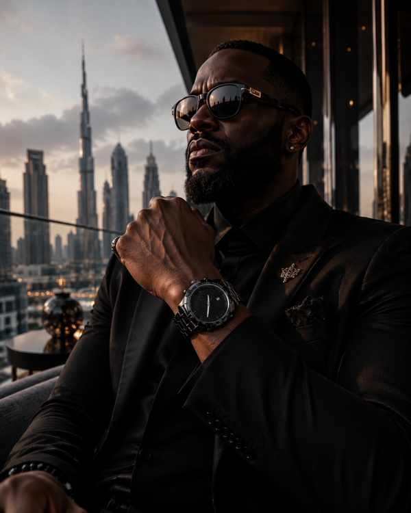 Halo & Horns — Black Testament Chronograph