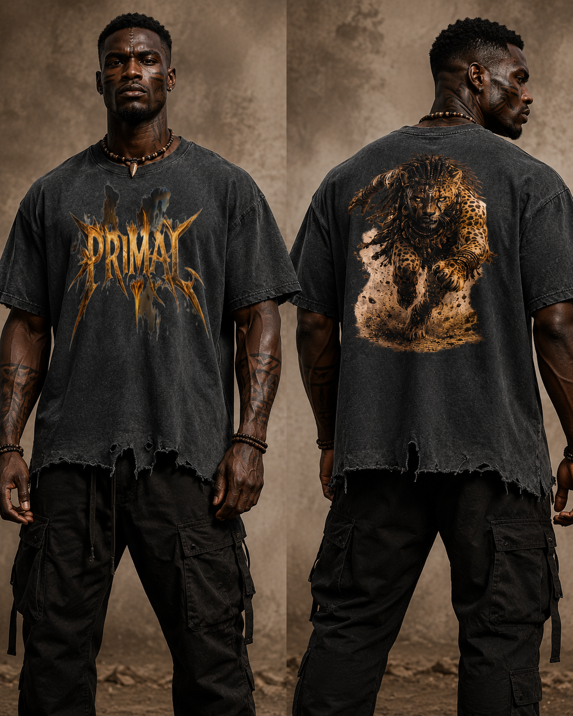 Apex Distressed Boxy Tee