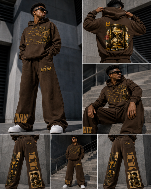 NTW — NO TIME WASTED WIDE-LEG PANTS