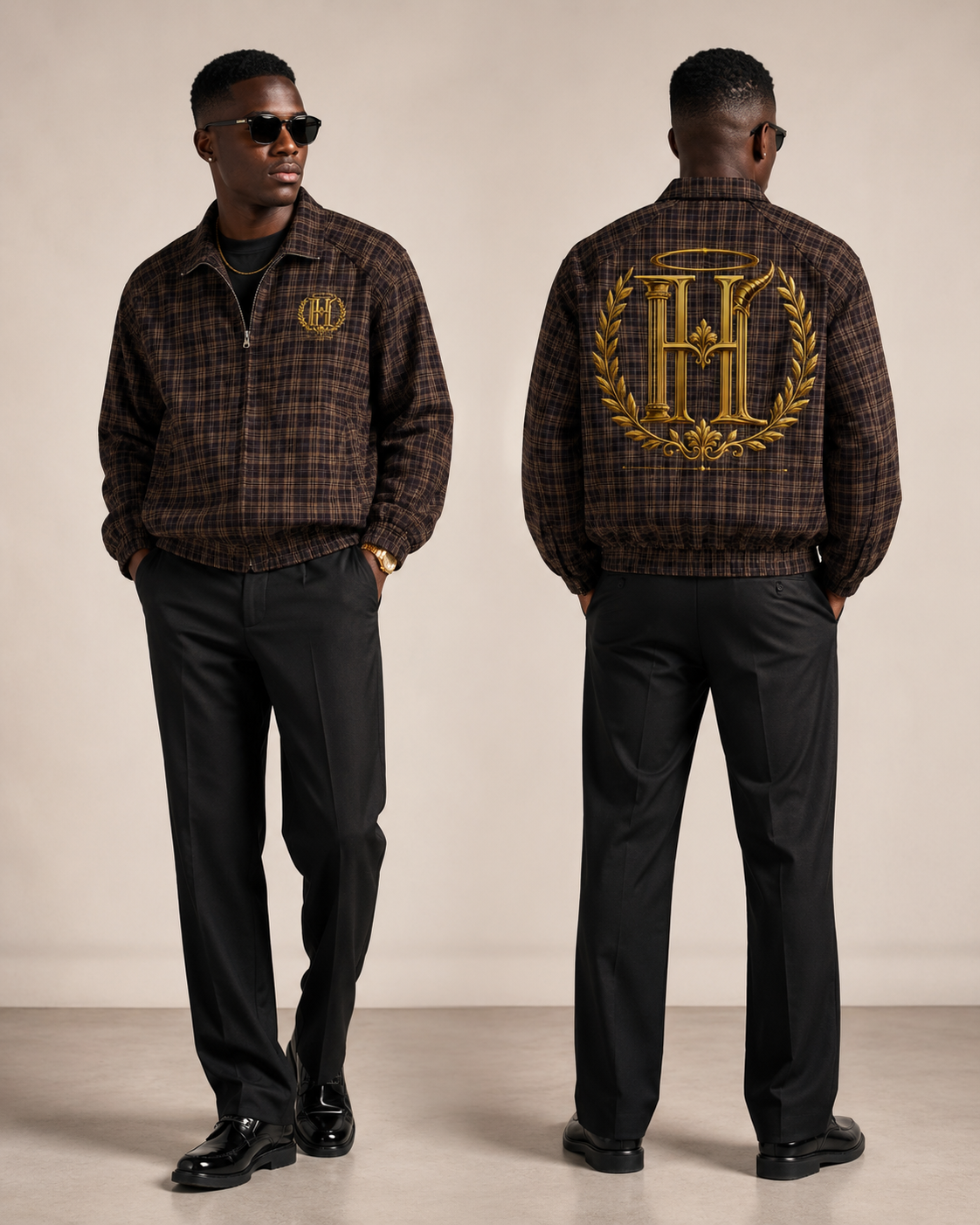 Halo & Horns Men’s Legacy Plaid Jacket